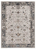 6' X 9' Gray and Ivory Area Rug - Homeroots - Flyclothing LLC