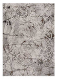 6' X 9' Gray and Ivory Area Rug - Homeroots - Flyclothing LLC