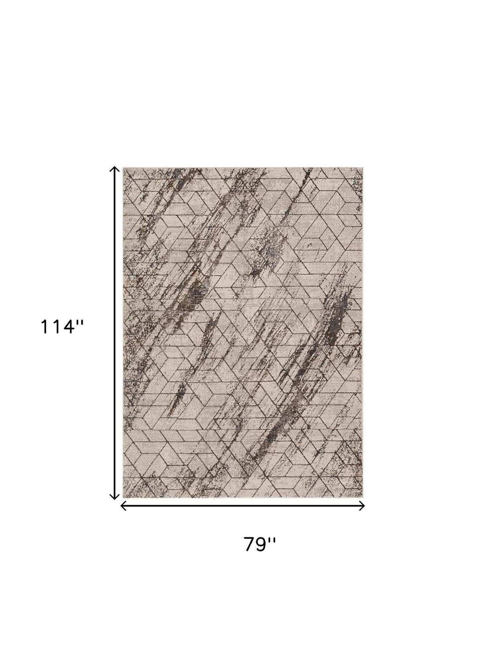 7' X 10' Ivory Area Rug - Homeroots - Flyclothing LLC