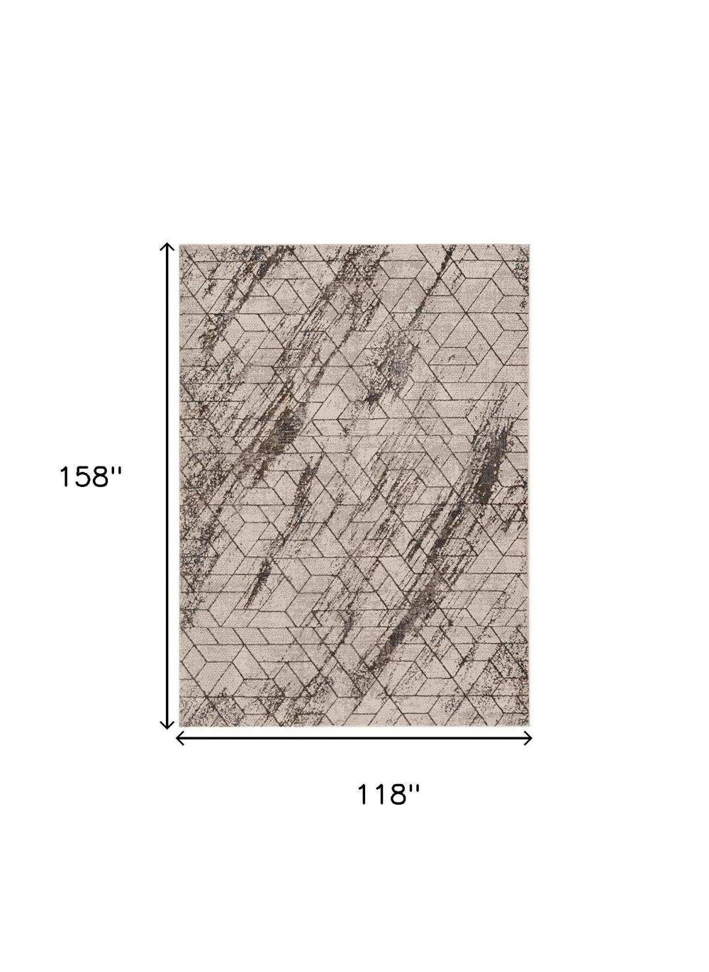 10' X 13' Ivory Area Rug - Homeroots - Flyclothing LLC