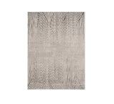 3' X 5' Ivory Or Grey Geometric Lines Area Rug - Homeroots - Flyclothing LLC