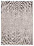 6' X 9' Gray and Ivory Area Rug - Homeroots - Flyclothing LLC
