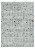 3' X 5' Grey Mosaic Area Rug - Homeroots - Flyclothing LLC