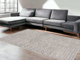 5' X 8' Grey Mosaic Indoor Area Rug - Homeroots - Flyclothing LLC