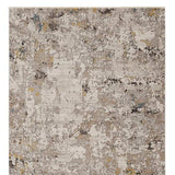 4' X 5' Grey Abstract Area Rug - Homeroots - Flyclothing LLC