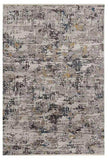 8' X 11' Grey Machine Woven Abstract Splatter Indoor Area Rug - Homeroots - Flyclothing LLC