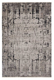 94 X 130 Ivory Or Grey Polyester Rug - Homeroots - Flyclothing LLC