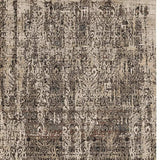 4' X 6' Grey Machine Woven Shrank Distressed Traditional Design Indoor Area Rug - Homeroots - Flyclothing LLC