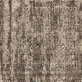 5' X 8' Grey Machine Woven Distressed Traditional Indoor Area Rug - Homeroots - Flyclothing LLC