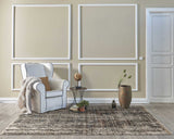 94 X 130 Grey Polyester Rug - Homeroots - Flyclothing LLC