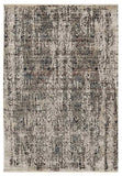 94 X 130 Grey Polyester Rug - Homeroots - Flyclothing LLC