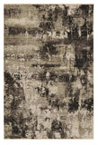 5' X 8' Ivory Or Charcoal Abstract Transitional Indoor Area Rug - Homeroots - Flyclothing LLC