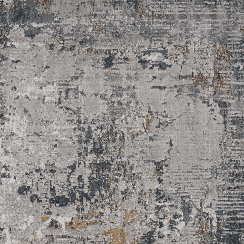 10' X 13' Gray Abstract Area Rug - Homeroots - Flyclothing LLC