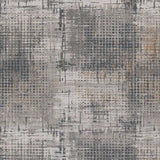 10' X 13' Ivory Navy and Gray Abstract Area Rug - Homeroots - Flyclothing LLC