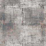 8' X 11' Ivory Gray and Gold Abstract Area Rug - Homeroots - Flyclothing LLC