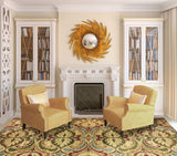 8' X 10' Multicoloured Floral Area Rug - Homeroots - Flyclothing LLC