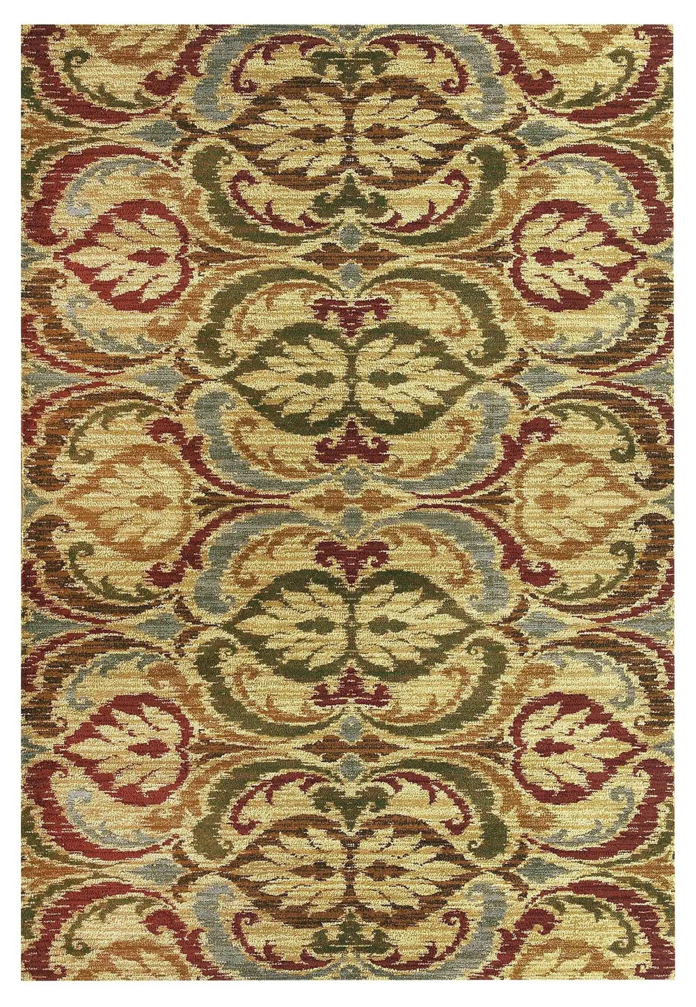 8' X 10' Multicoloured Floral Area Rug - Homeroots - Flyclothing LLC