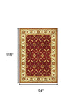 8' X 10' Multicoloured Floral Area Rug - Homeroots - Flyclothing LLC