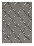 8' X 10' Gray Wool Geometric Hand Tufted Area Rug - Homeroots - Flyclothing LLC