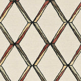 115' Beige Rust and Gold Wool Geometric Hand Tufted Area Rug - Homeroots - Flyclothing LLC