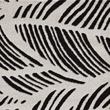 2' X 4' Black and White Abstract Indoor Outdoor Area Rug - Homeroots - Flyclothing LLC