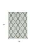 3' X 5' Sand Polypropylene Rug - Homeroots - Flyclothing LLC