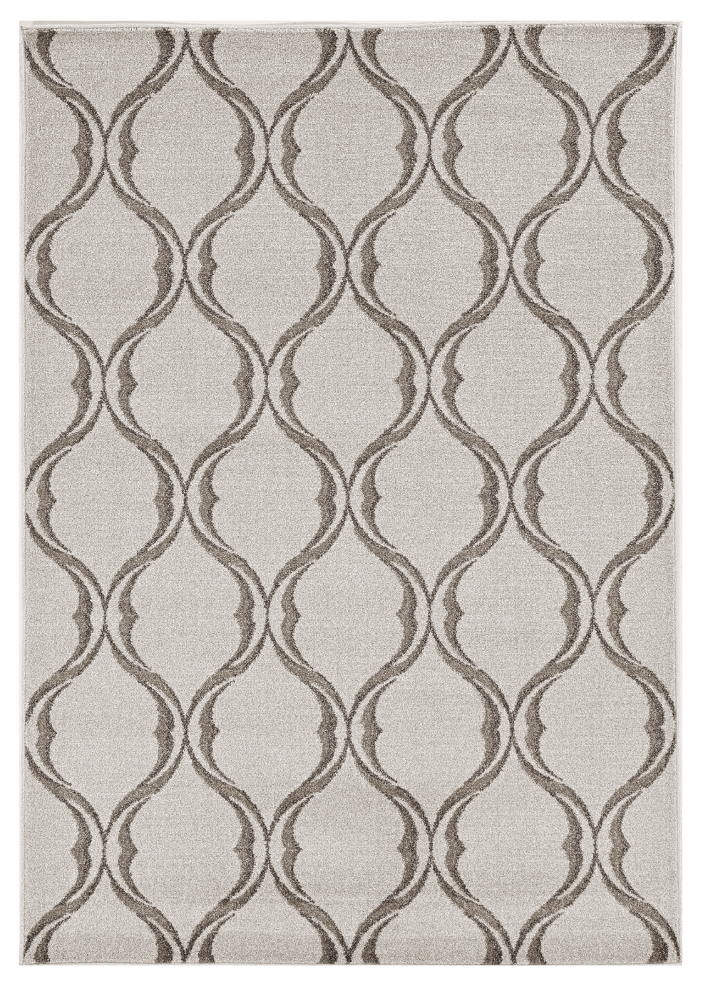7' X 10' Ivory Moroccan Indoor Outdoor Area Rug - Homeroots - Flyclothing LLC