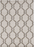 8' X 11' Ivory Moroccan Indoor Outdoor Area Rug - Homeroots - Flyclothing LLC