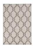 8' X 11' Ivory Moroccan Indoor Outdoor Area Rug - Homeroots - Flyclothing LLC
