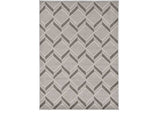 2' X 4' Green and Ivory Geometric Indoor Outdoor Area Rug - Homeroots - Flyclothing LLC