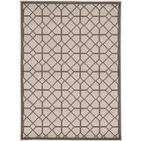 3' X 5' Ivory Or Grey Polypropylene Rug - Homeroots - Flyclothing LLC