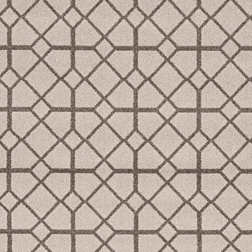 3' X 5' Ivory Or Grey Polypropylene Rug - Homeroots - Flyclothing LLC