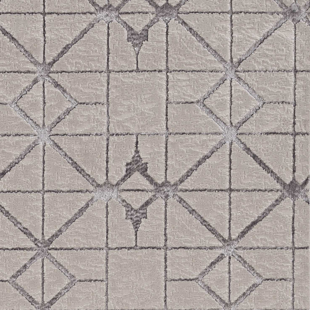 79 X 114 Ivory Or Silver Polypropylene Or Polyester Rug - Homeroots - Flyclothing LLC