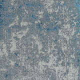 10' X 13' Silver Blue Machine Woven Abstract Smudge Indoor Area Rug - Homeroots - Flyclothing LLC