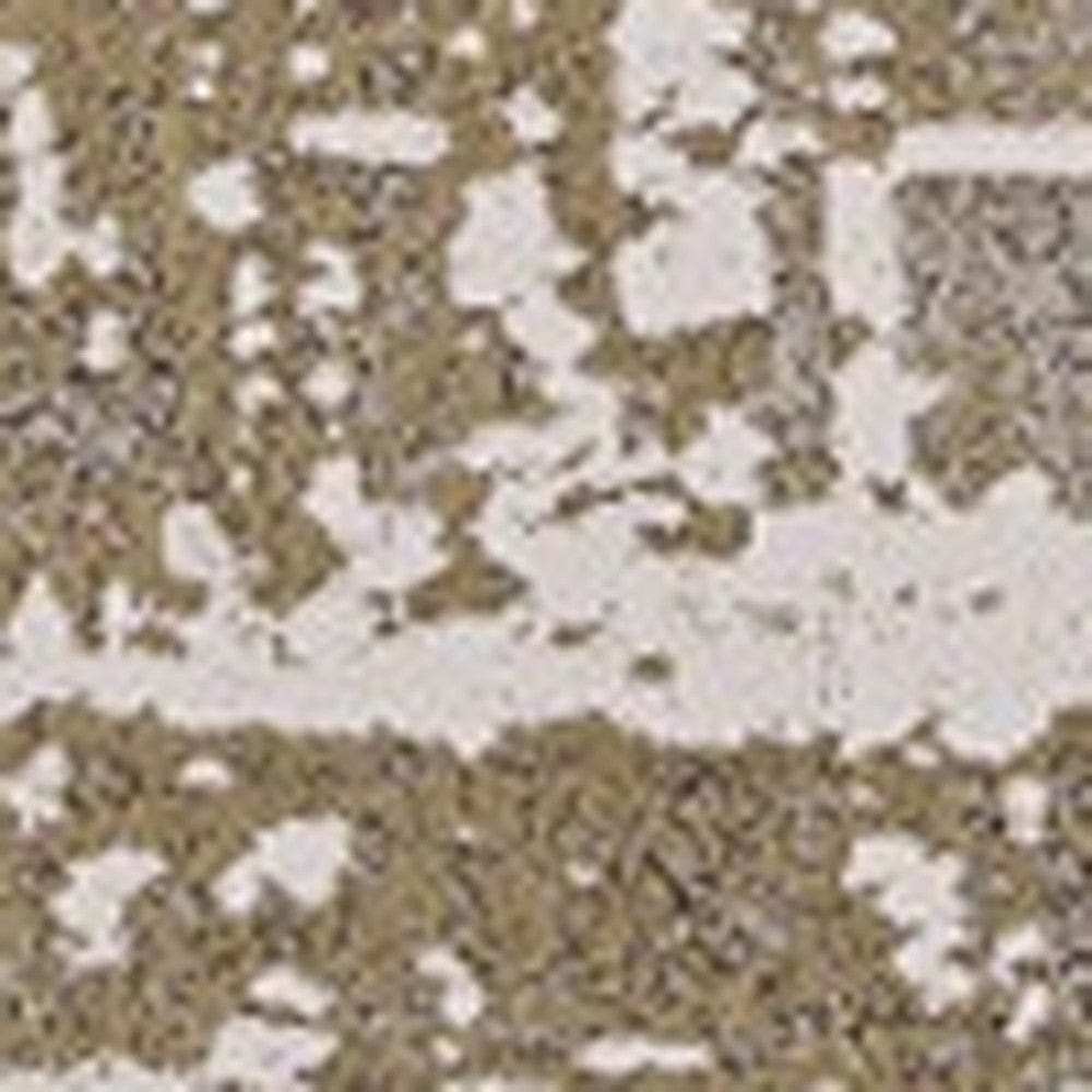 3' X 5' Ivory Or Gold Abstract Area Rug - Homeroots - Flyclothing LLC