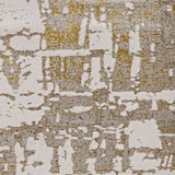 5' X 8' Ivory Or Gold Abstract Brushstrokes Indoor Area Rug - Homeroots - Flyclothing LLC