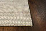 7' X 10' Ivory Hand Woven Wool And Jute Indoor Area Rug - Homeroots - Flyclothing LLC
