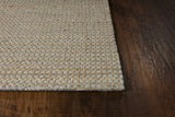 5' X 7' Grey Hand Woven Wool And Jute Indoor Area Rug - Homeroots - Flyclothing LLC