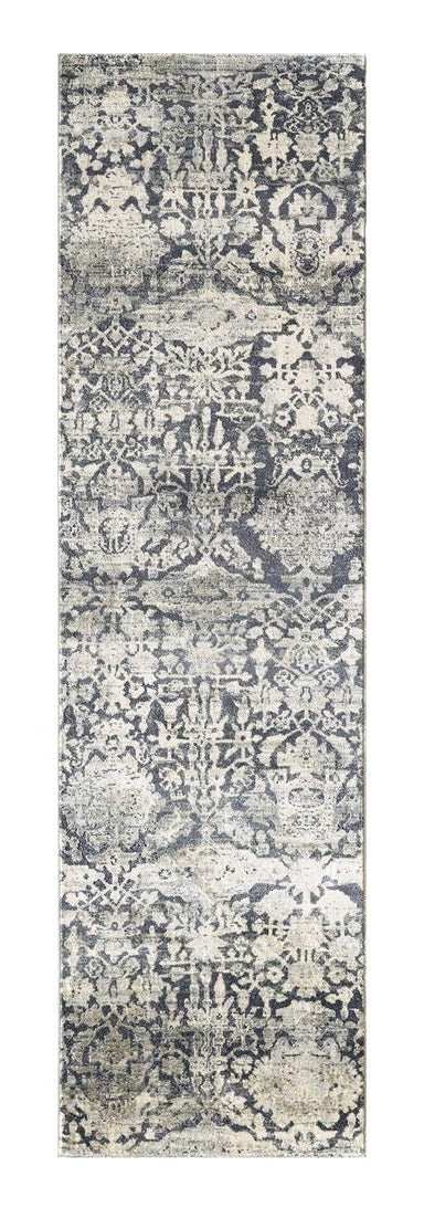 8' X 8' Gray Runner Rug - Homeroots - Flyclothing LLC