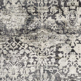 8' X 11' Gray Floral Area Rug - Homeroots - Flyclothing LLC