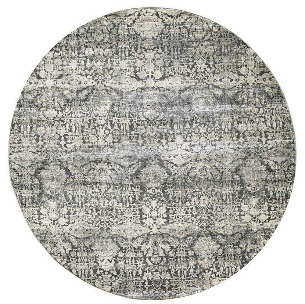 8' X 8' Gray Area Rug - Homeroots - Flyclothing LLC