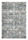 5' X 8' Teal Floral Area Rug - Homeroots - Flyclothing LLC