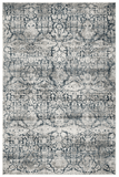 9' X 13' Teal Floral Area Rug - Homeroots - Flyclothing LLC