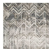 9' X 13' Gray Chevron Area Rug - Homeroots - Flyclothing LLC
