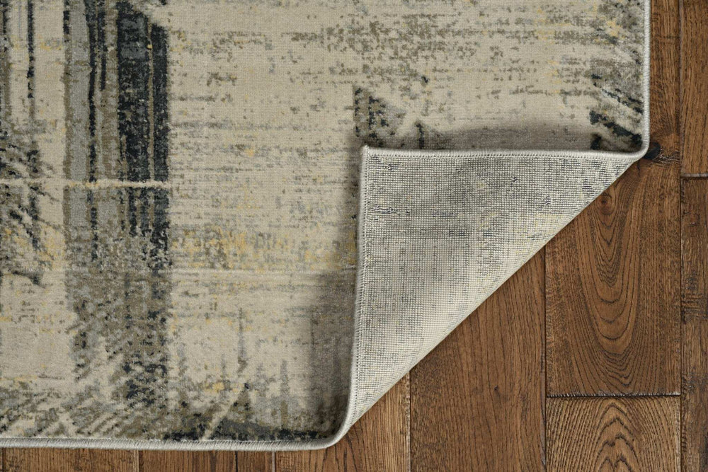 8' X 11' Gray Abstract Area Rug - Homeroots - Flyclothing LLC