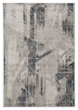 9' X 13' Gray Abstract Area Rug - Homeroots - Flyclothing LLC