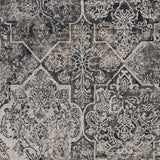 3' X 5' Gray Quatrefoil Area Rug - Homeroots - Flyclothing LLC