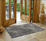 3' X 5' Gray Quatrefoil Area Rug - Homeroots - Flyclothing LLC