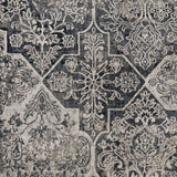 3' X 5' Gray Quatrefoil Area Rug - Homeroots - Flyclothing LLC