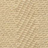 7' Ivory Chevron Hand Woven Area Rug - Homeroots - Flyclothing LLC